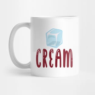 Ice cream, ice cube Mug